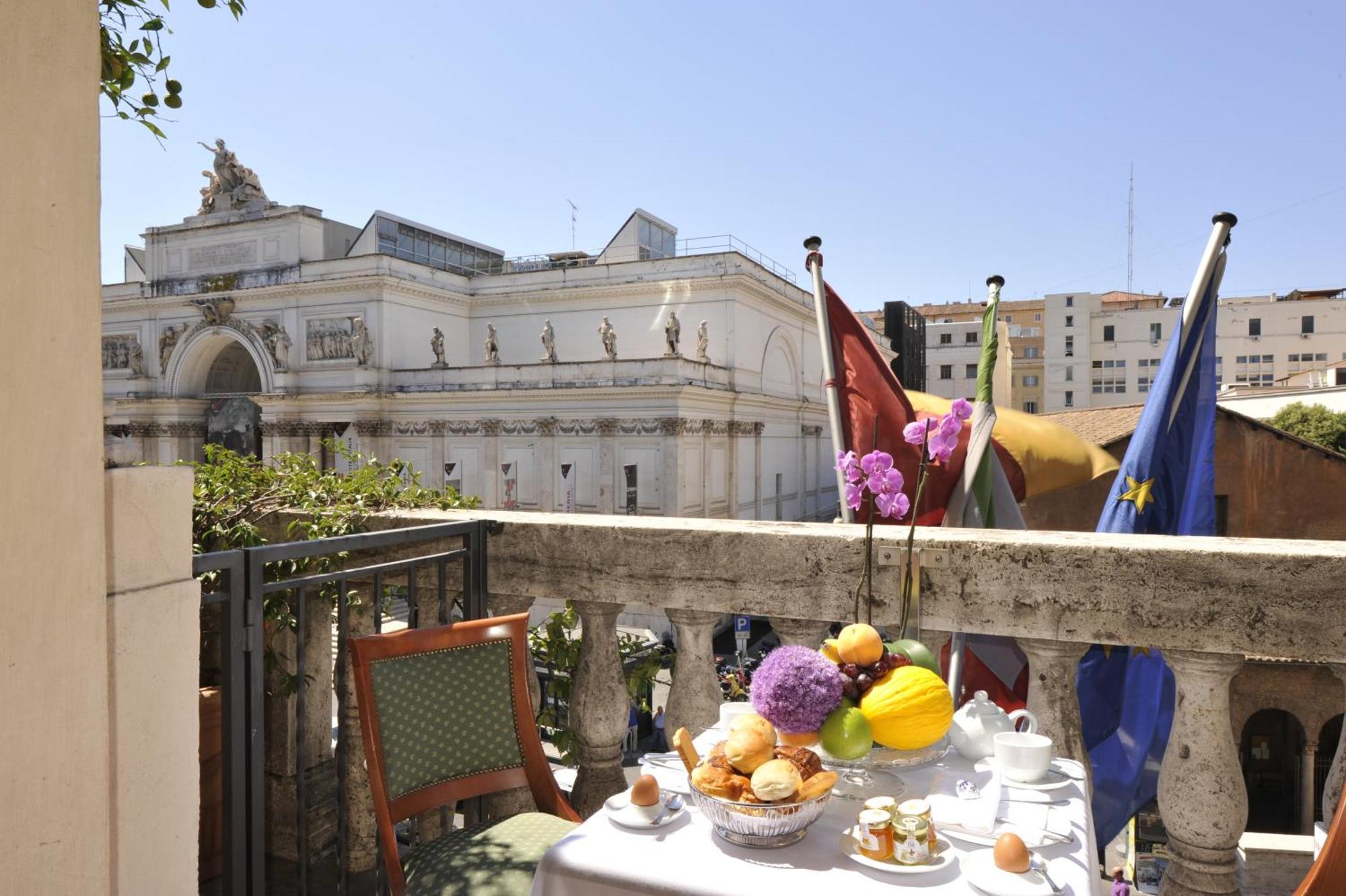 Hotel Giolli Nazionale Roma Restaurant foto